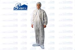 Coveralls with Cap and Shoe Cover